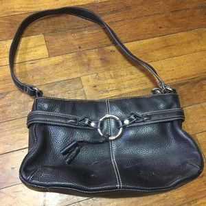 The Sak black leather purse